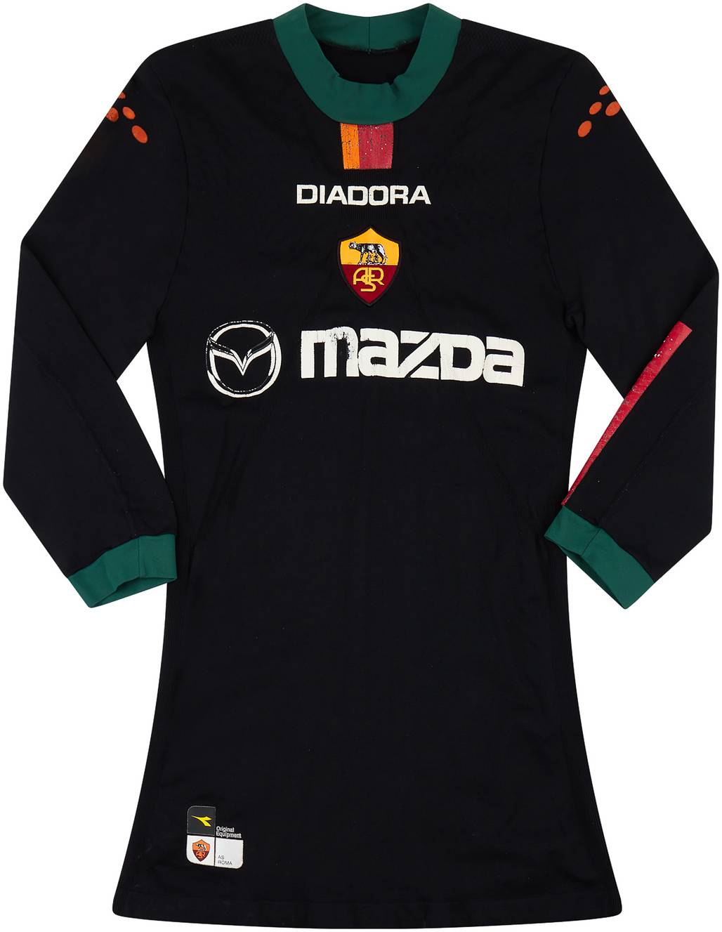 2004-05 Roma European Home L/S Shirt - 5/10 - (L/XL)