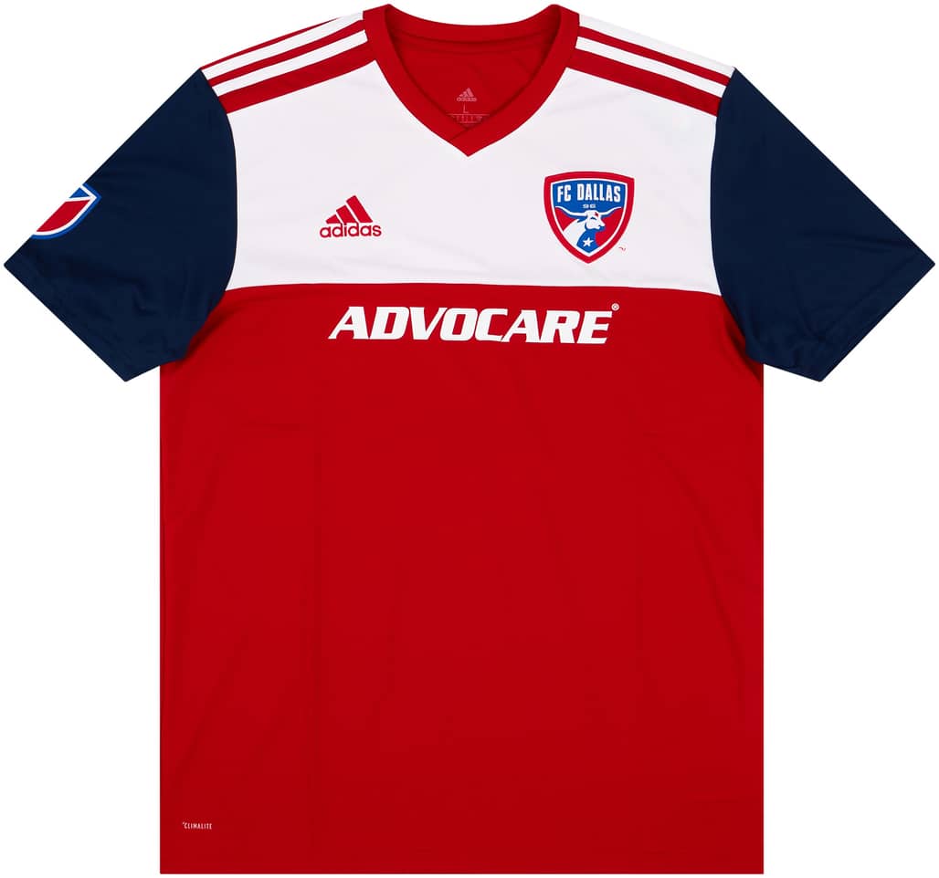 2018-19 FC Dallas Home Shirt - 8/10 - (L)