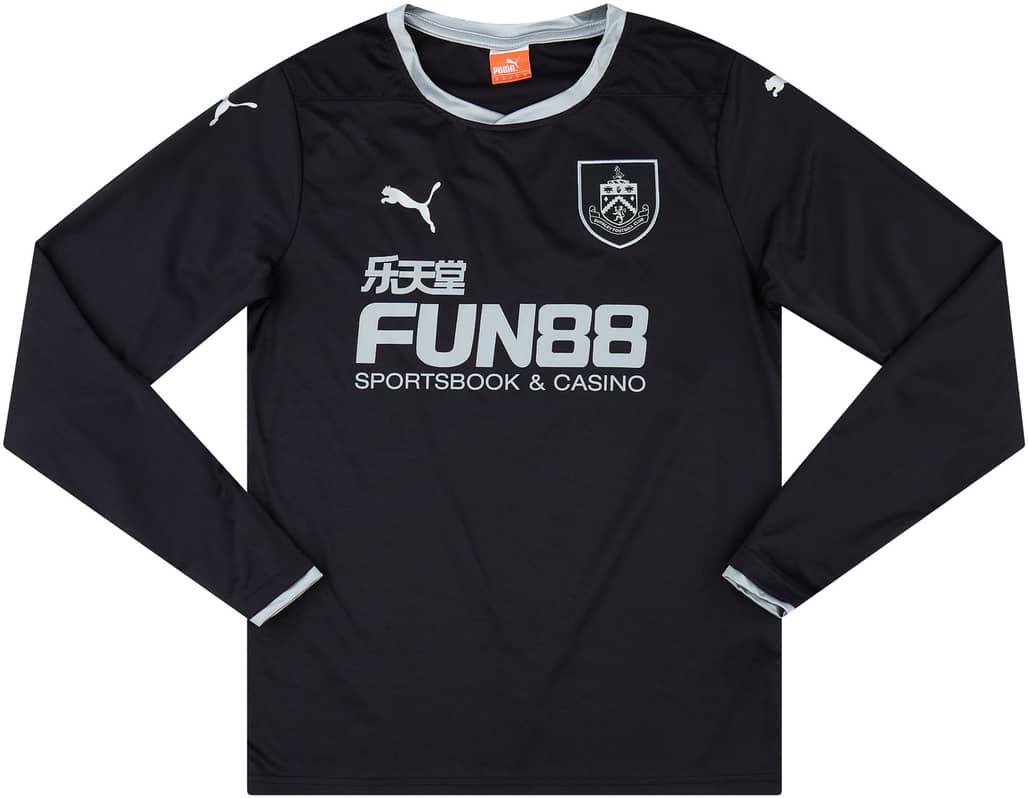 2014-15 Burnley Away L/S Shirt - 9/10 - (M)