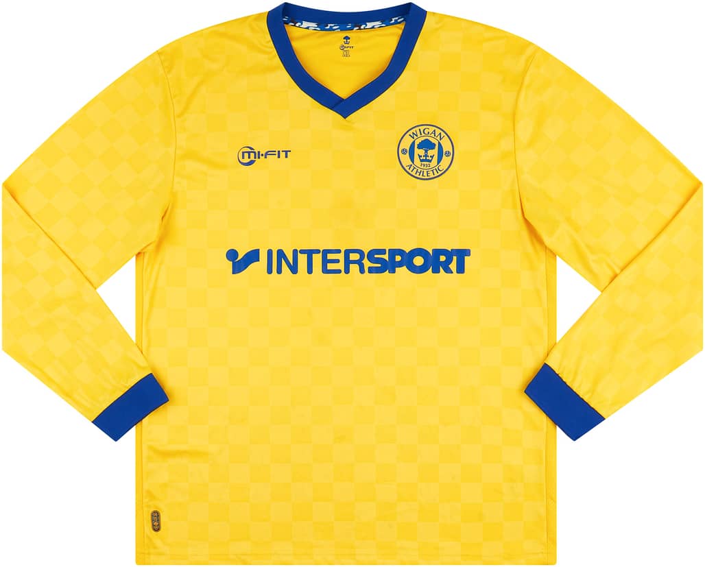 2014-15 Wigan Away L/S Shirt - 8/10 - (XL)