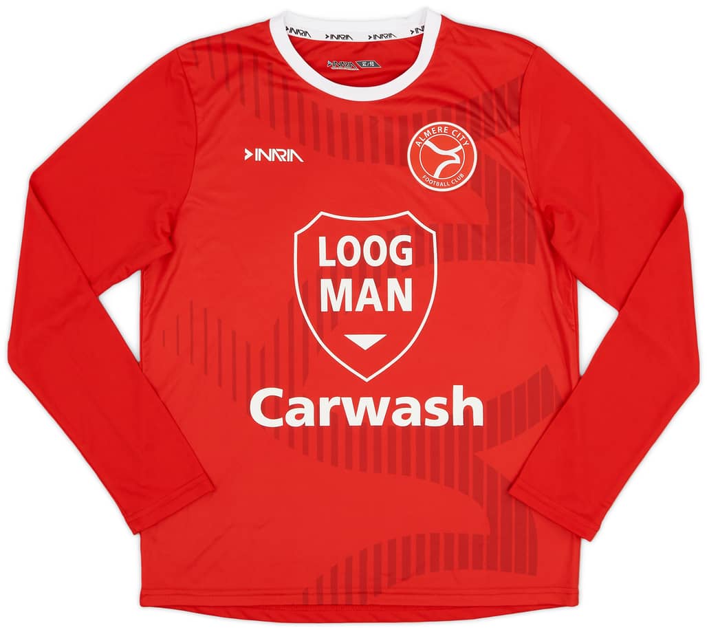 2019-20 Almere City Youth Team Home L/S Shirt - 10/10 - (XL.Boys)
