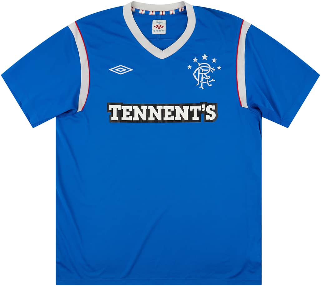 2011-12 Rangers Home Shirt - 7/10 - (XL)