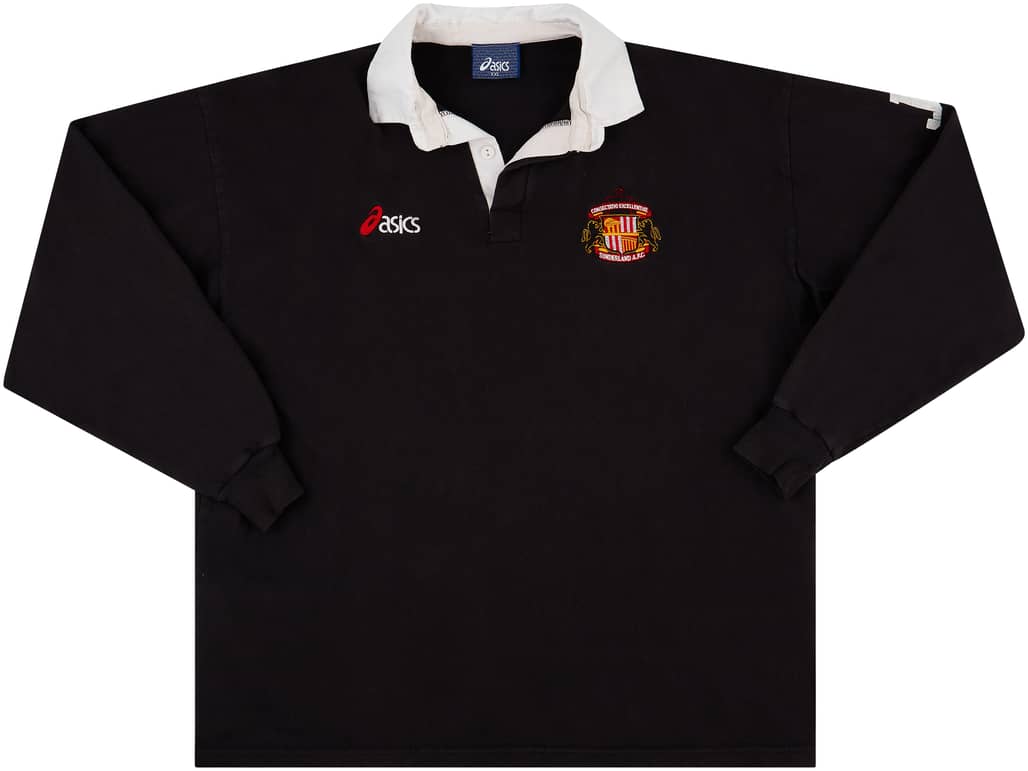 1998-00 Sunderland Staff Issue Rugby Polo Shirt 'JC' - 7/10 - (XXL)