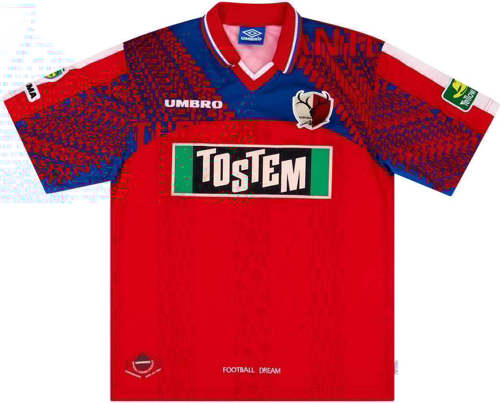 1997 Kashima Antlers Home Shirt - 8/10 - (L)