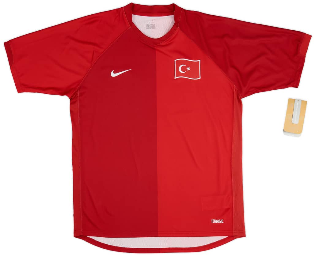 2006-08 Turkey Home Shirt (M)