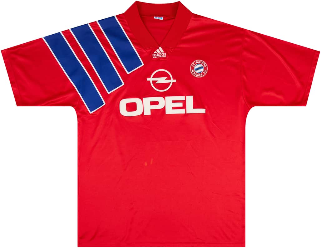 1991-93 Bayern Munich Home Shirt - 7/10 - (XL)