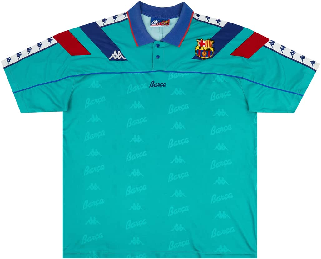 1992-95 Barcelona Away Shirt - 8/10 - (XL)