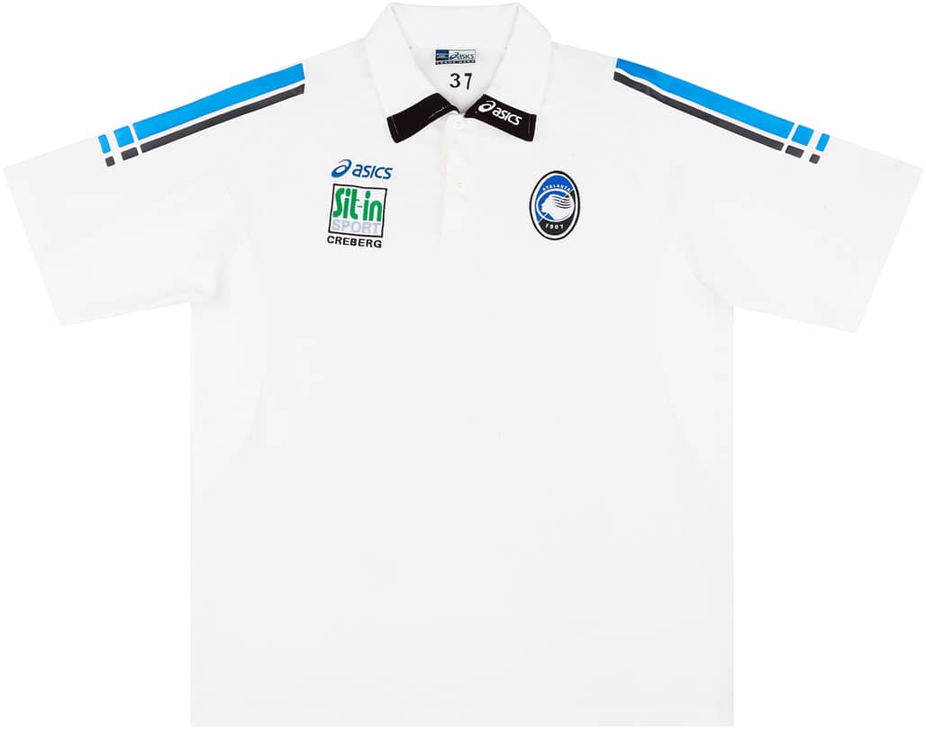 2000s Atalanta Player Issue Polo Shirt #37 - 6/10 - (XL)