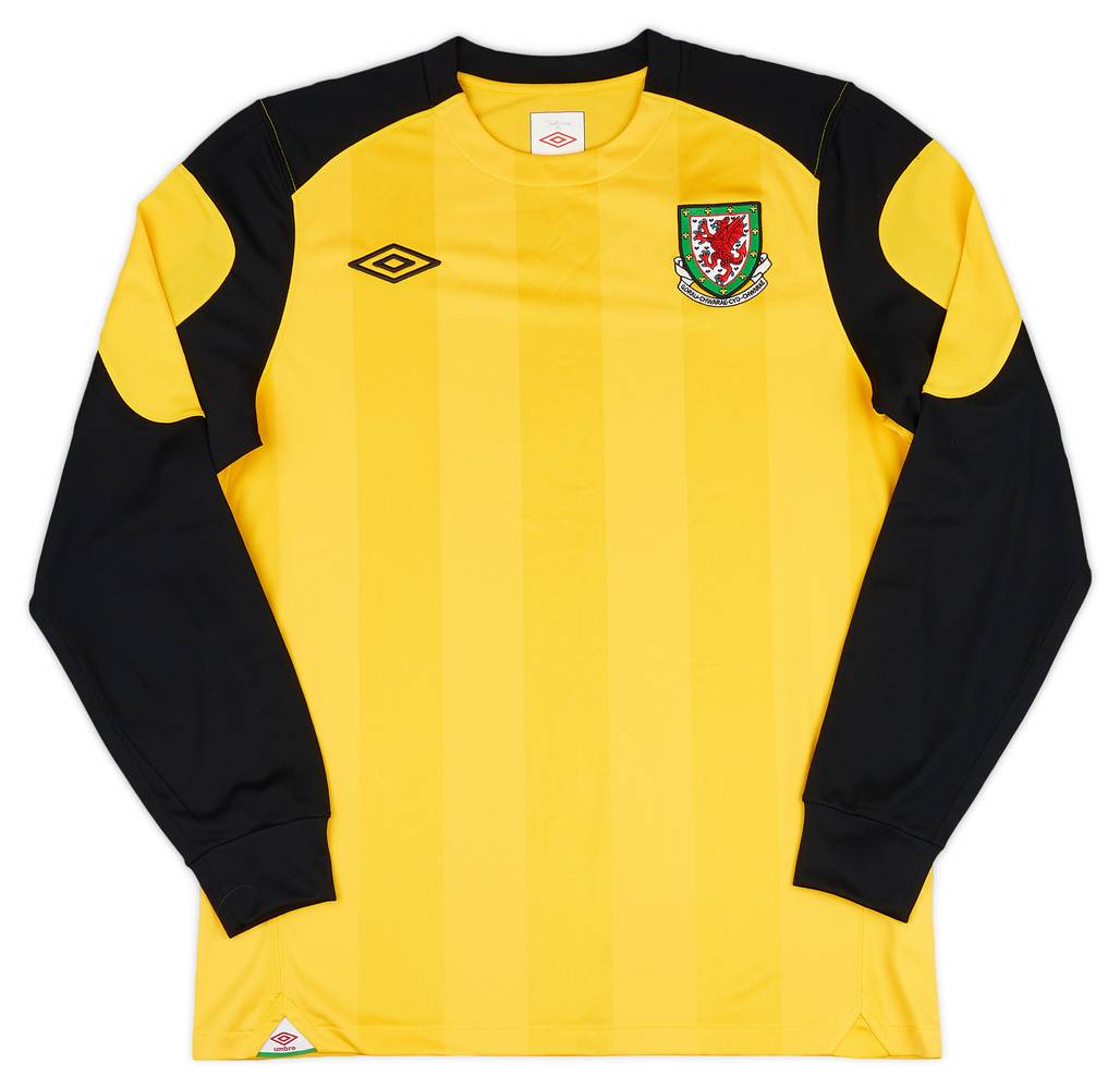 2010-11 Wales GK Shirt - 9/10 - (S)