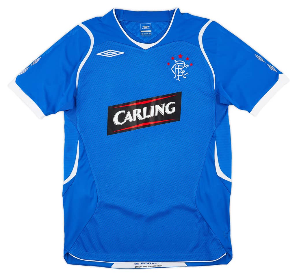 2008-09 Rangers Home Shirt - 7/10 - (S)