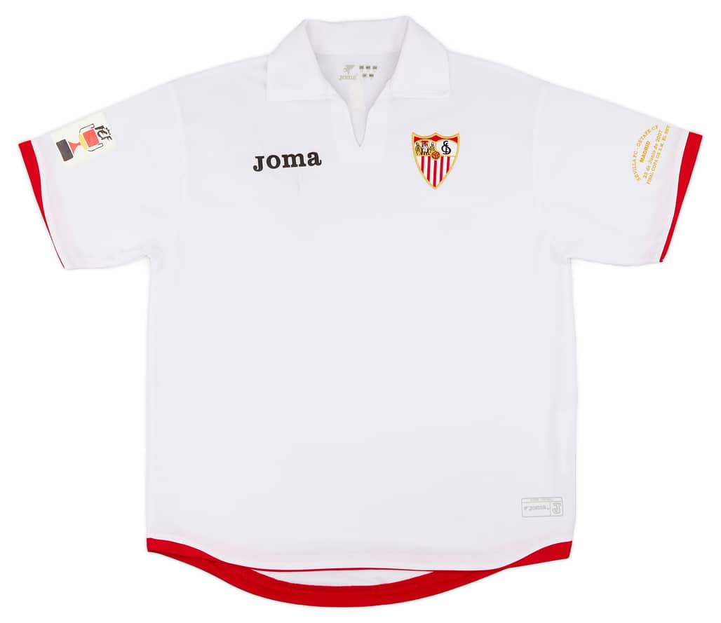 2007 Sevilla 'Copa del Rey Final' Shirt - 6/10 - (S)