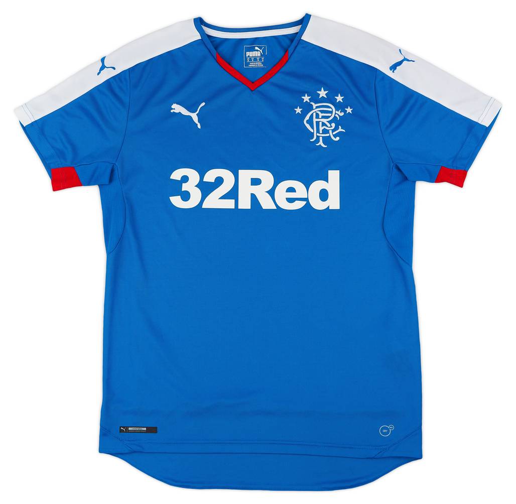 2015-16 Rangers Home Shirt - 8/10 - (M)