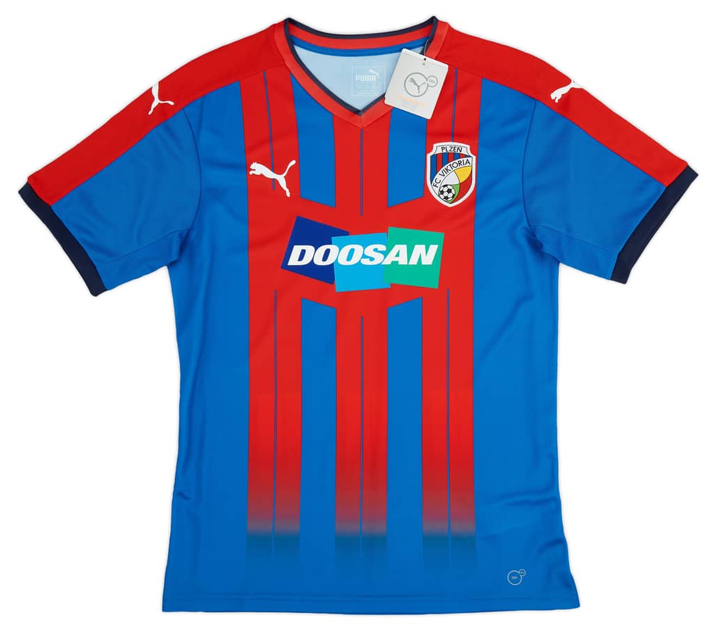 2017-18 Viktoria Plzen Home Shirt (L)