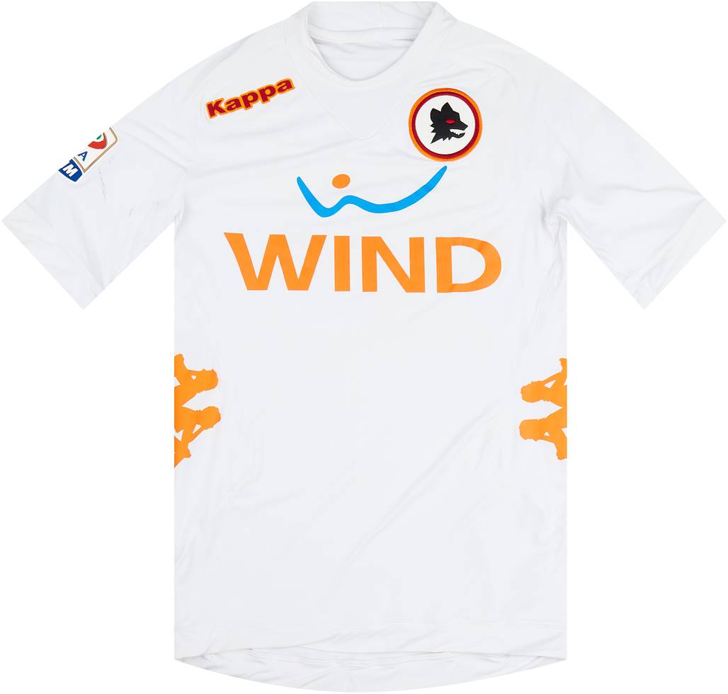 2011-12 Roma Away Shirt - 7/10 - (XS)