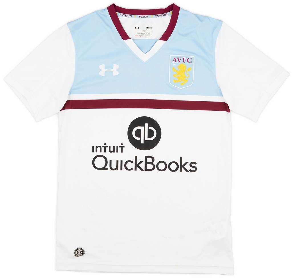 2016-17 Aston Villa Away Shirt - 9/10 - (S)