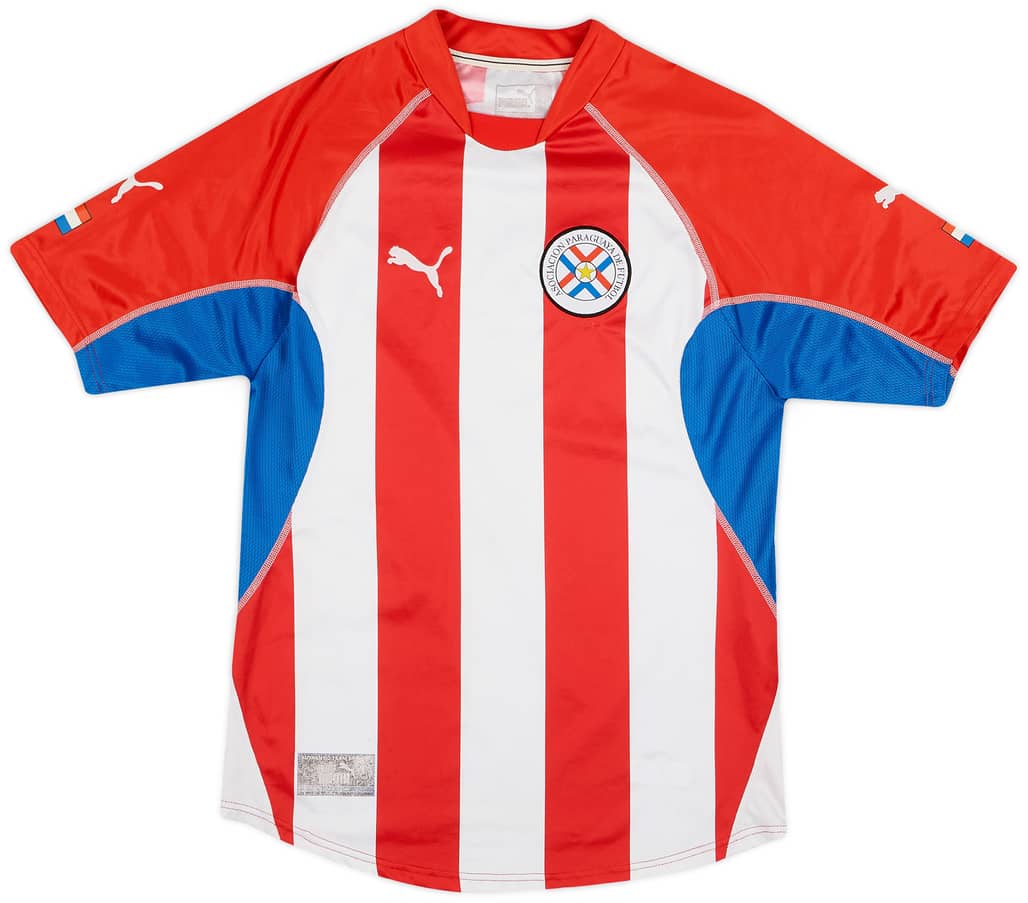 2002-04 Paraguay Home Shirt - 7/10 - (M)
