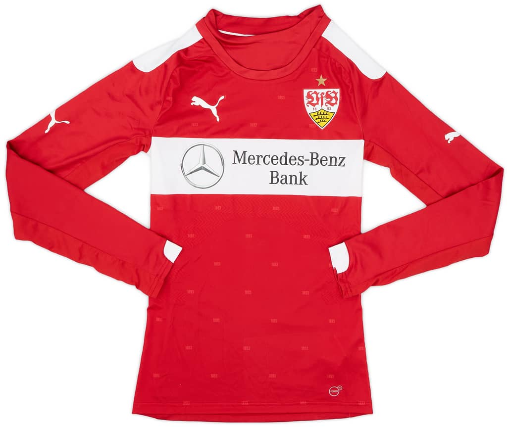 2014-15 Stuttgart Away L/S Shirt - 9/10 - (M)