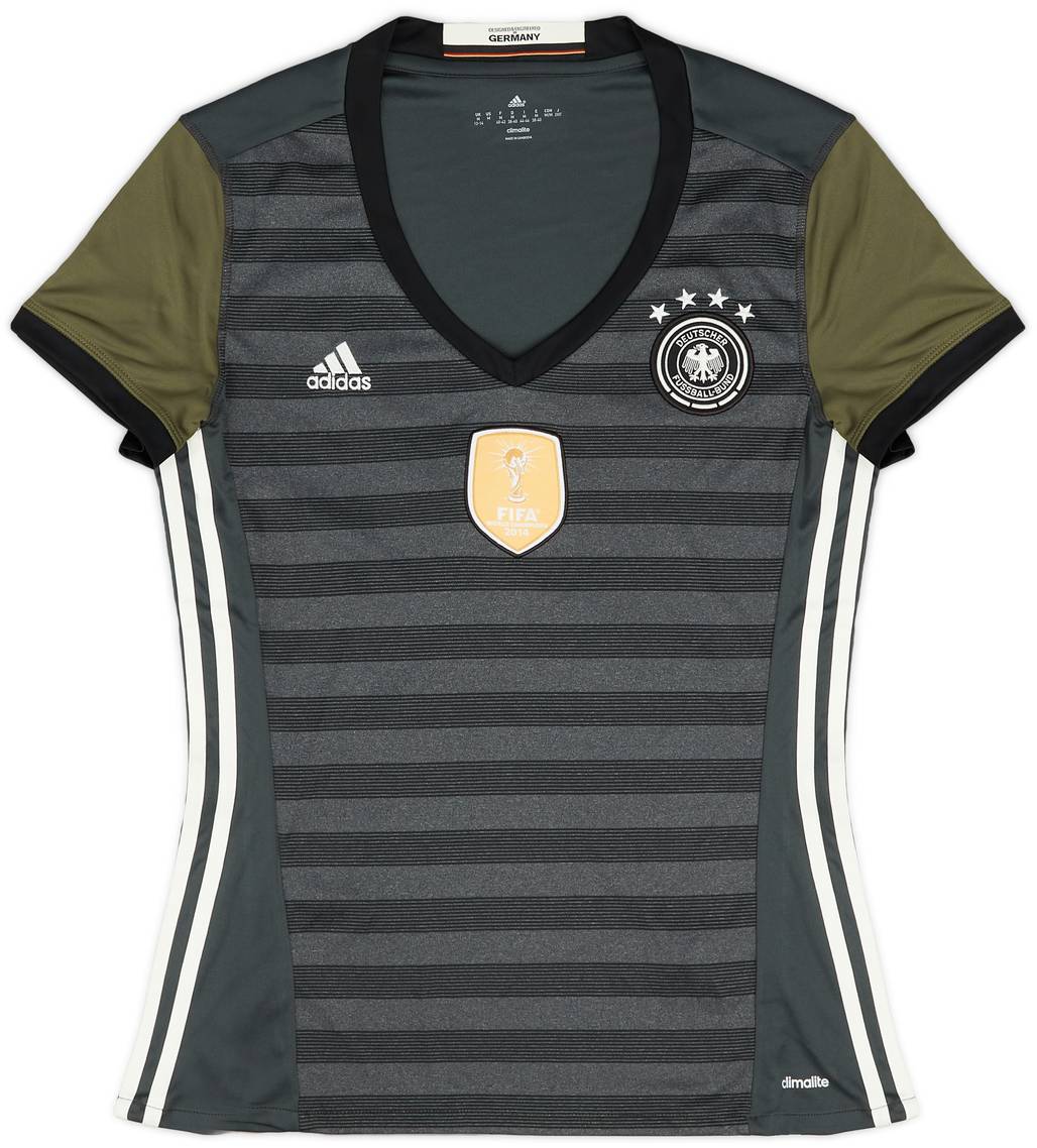 2015-17 Germany Away Shirt - 8/10 - (Women's M)