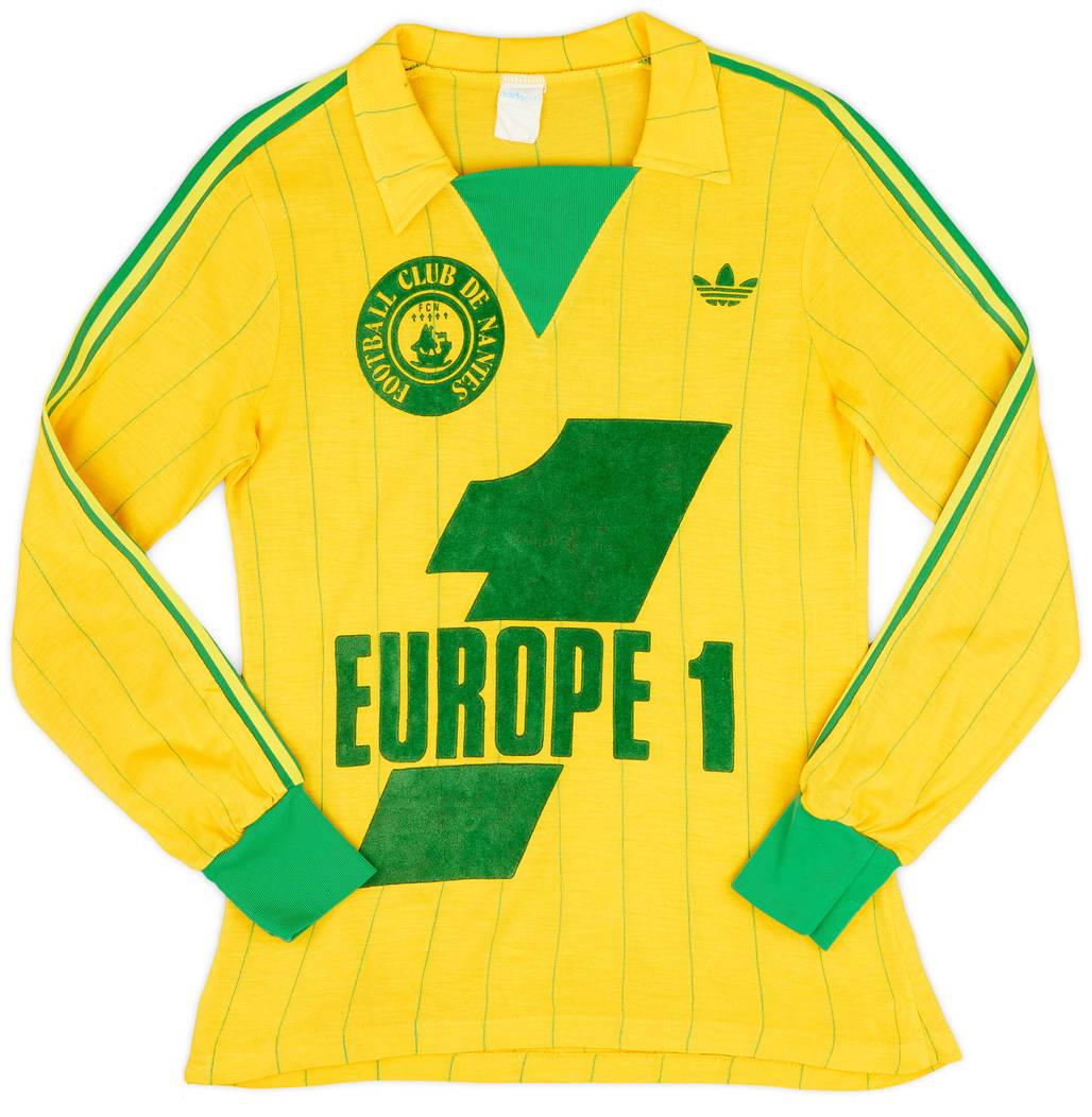 1980-81 Nantes Home L/S Shirt - 9/10 - (S)