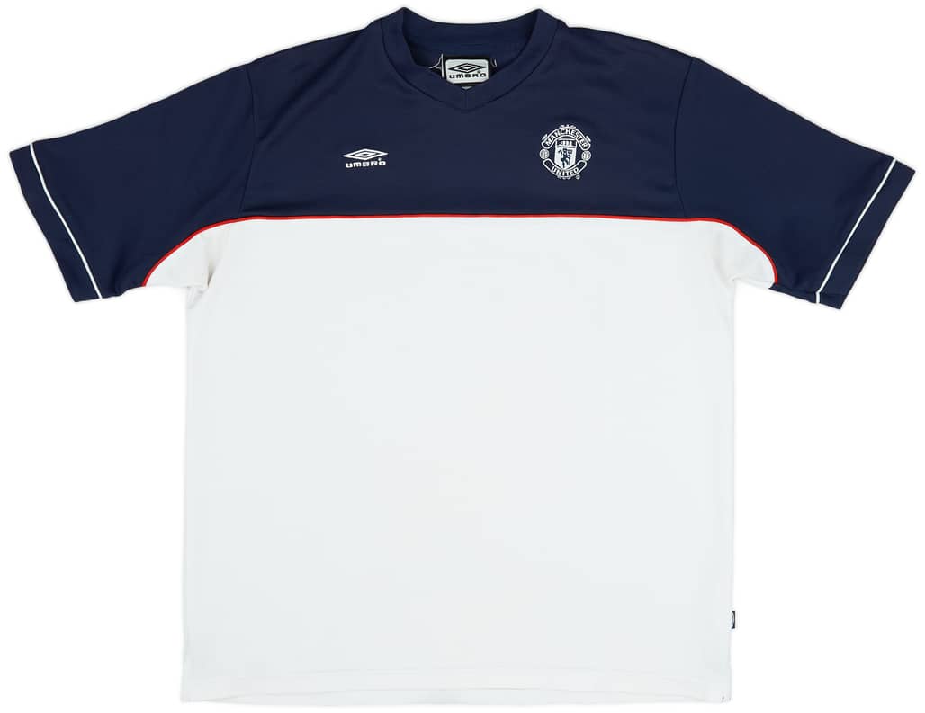 2000-01 Manchester United Umbro Training Shirt - 7/10 - (XL)