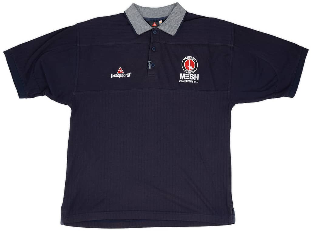 1999- 00 Charlton Le Coq Sportif Polo Shirt - 9/10 - (M)