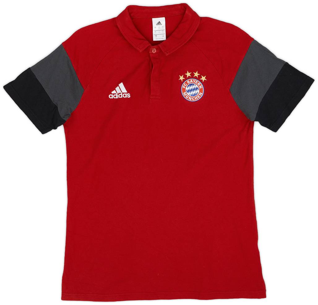 2016-17 Bayern Munich adidas Training Polo Shirt - 8/10 - (L)