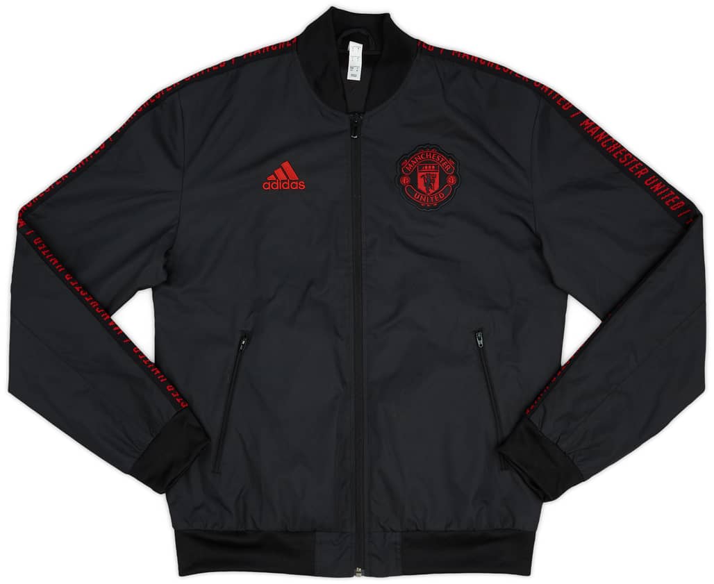 2018-19 Manchester United adidas Bomber Jacket - 9/10 - (S)