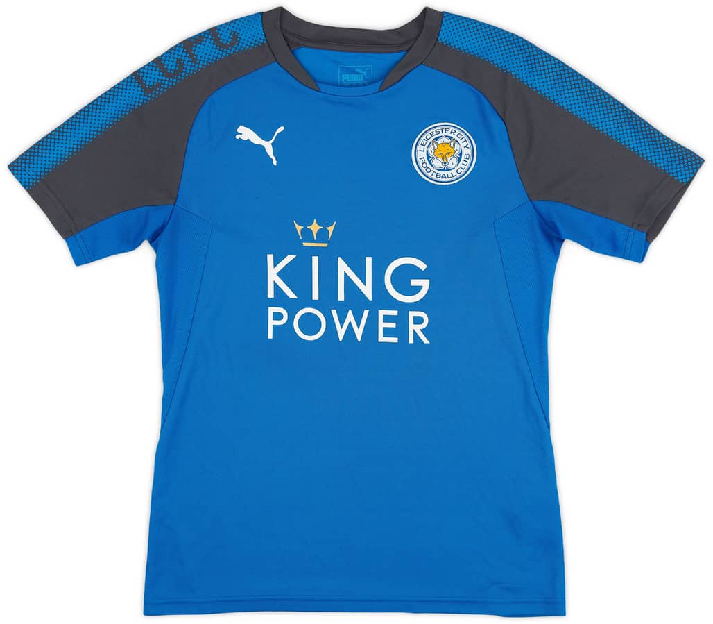 2017-18 Leicester Puma Training Shirt - 8/10 - (S)