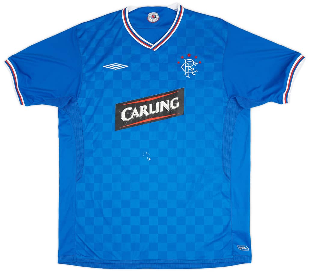 2009-10 Rangers Home Shirt - 5/10 - (XL)