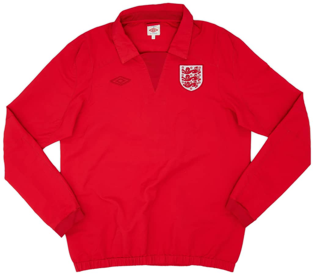 2010-11 England Umbro Drill Top - 9/10 - (L)