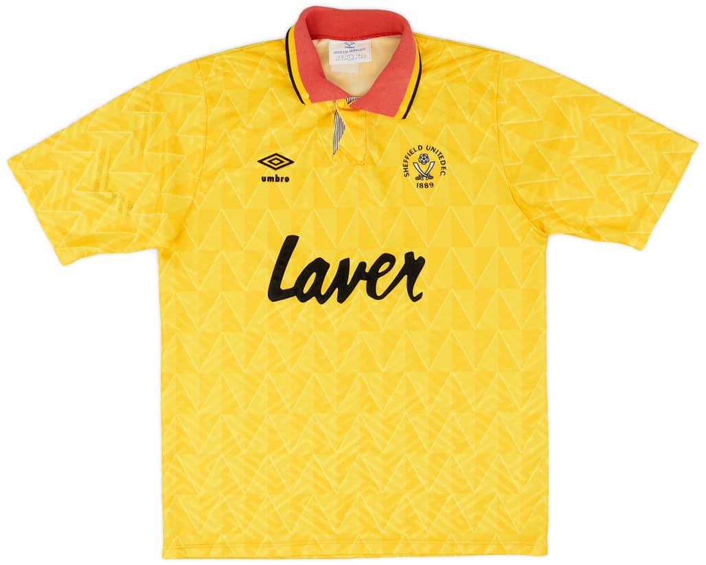 1991-93 Sheffield United Away Shirt - 7/10 - (L)