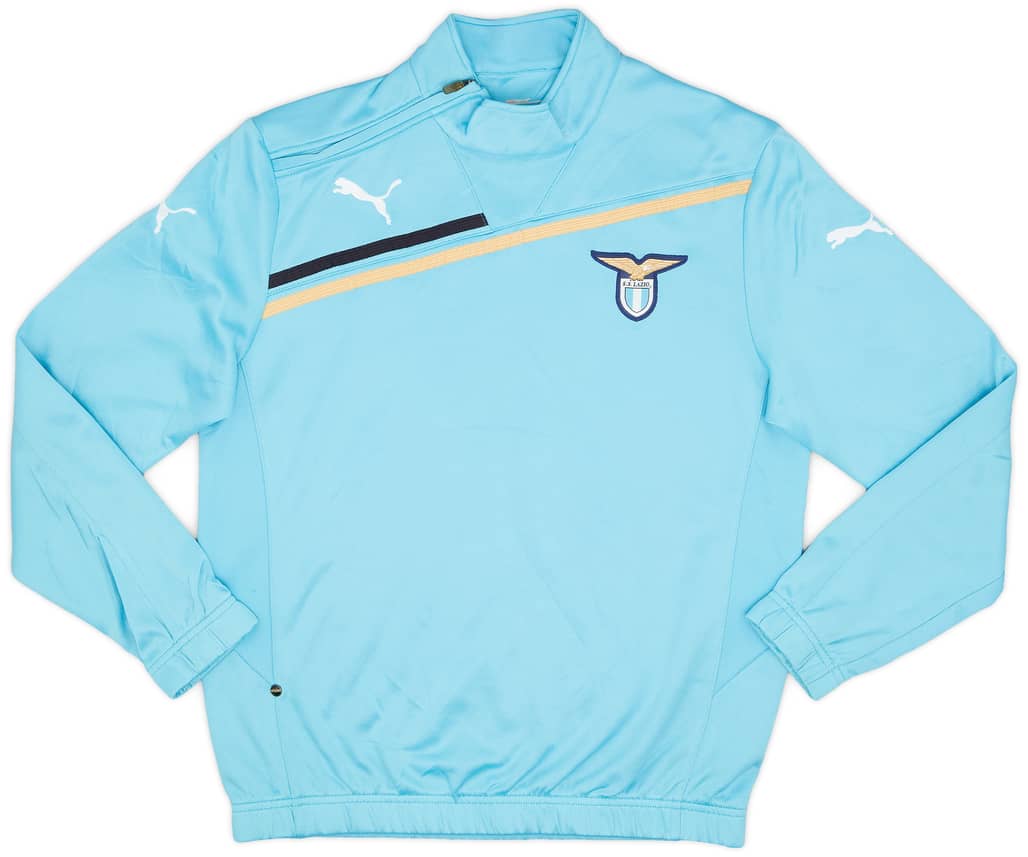 2011-12 Lazio Puma 1/4 Zip Drill Top - 8/10 - (S)