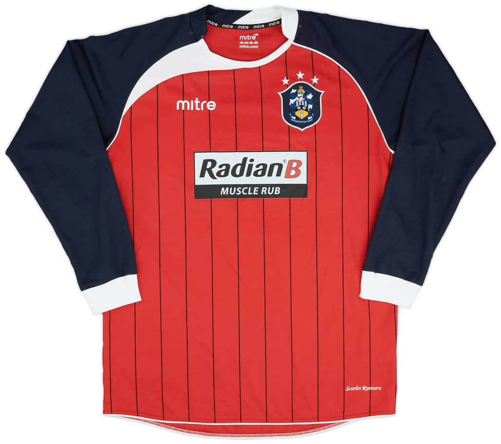 2009-10 Huddersfield Away L/S Shirt - 8/10 - (L)