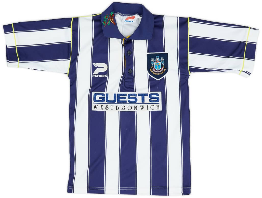 1995-96 West Brom Home Shirt - 7/10 - (L.Boys)