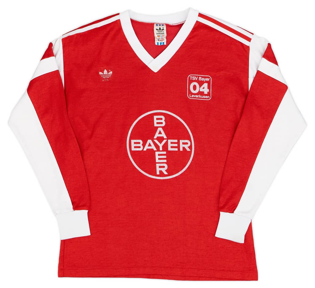 1987-88 Bayer Leverkusen Away L/S Shirt - 7/10 - (S)