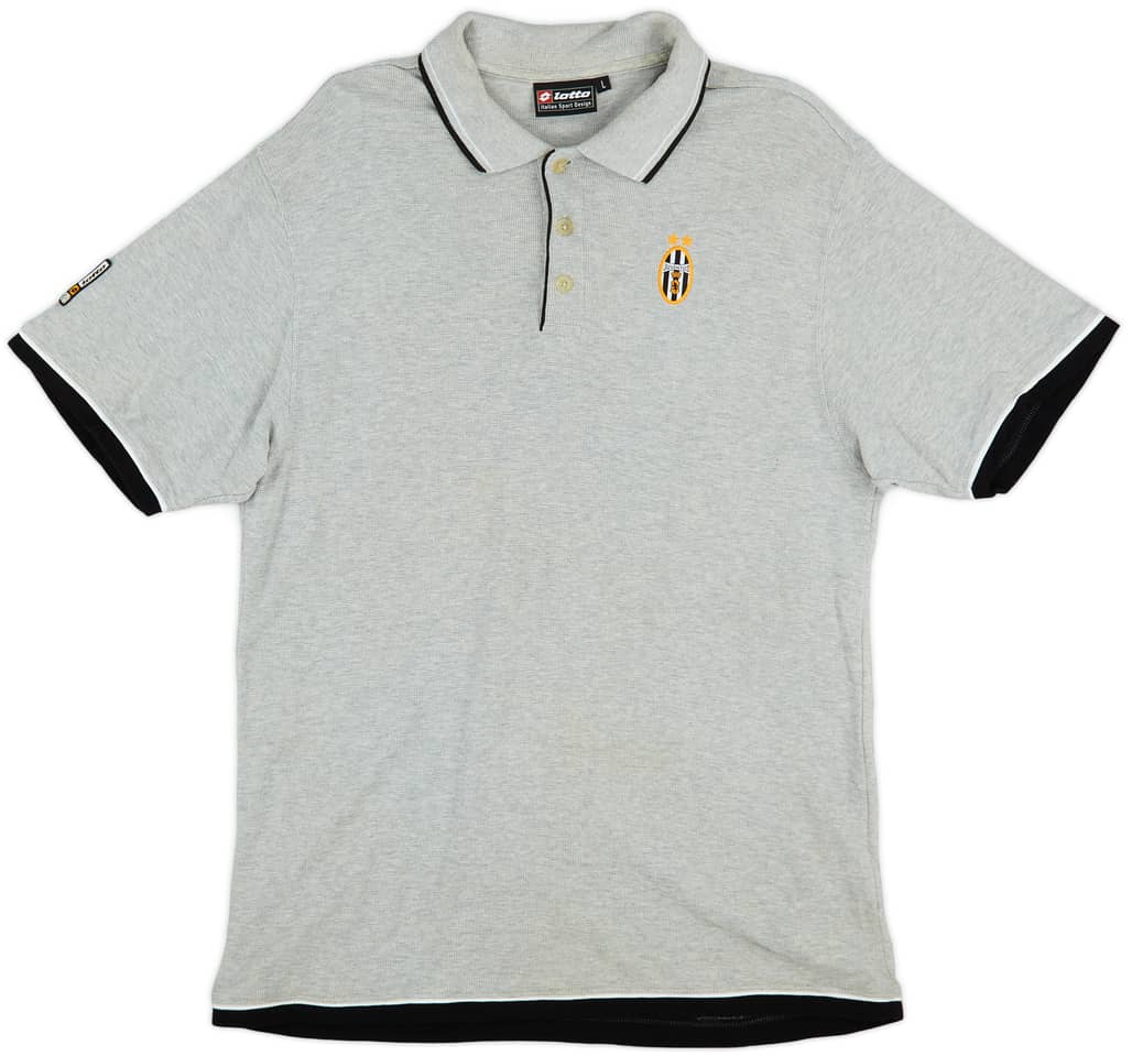 2001-02 Juventus Lotto Polo Shirt - 9/10 - (L)