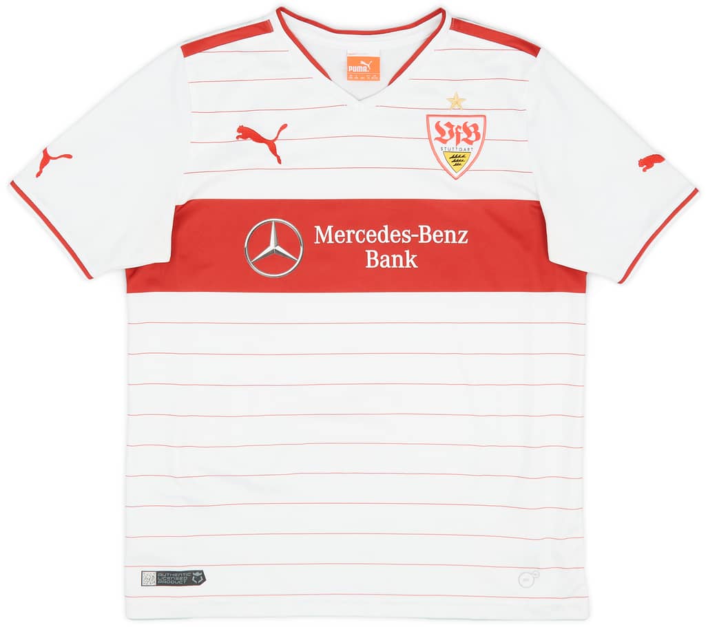 2013-14 Stuttgart Home Shirt - 8/10 - (XL.Boys)