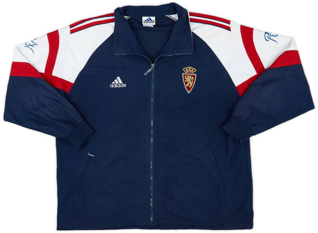 1997-98 Real Zaragoza adidas Track Jacket - 9/10 - (XXL)
