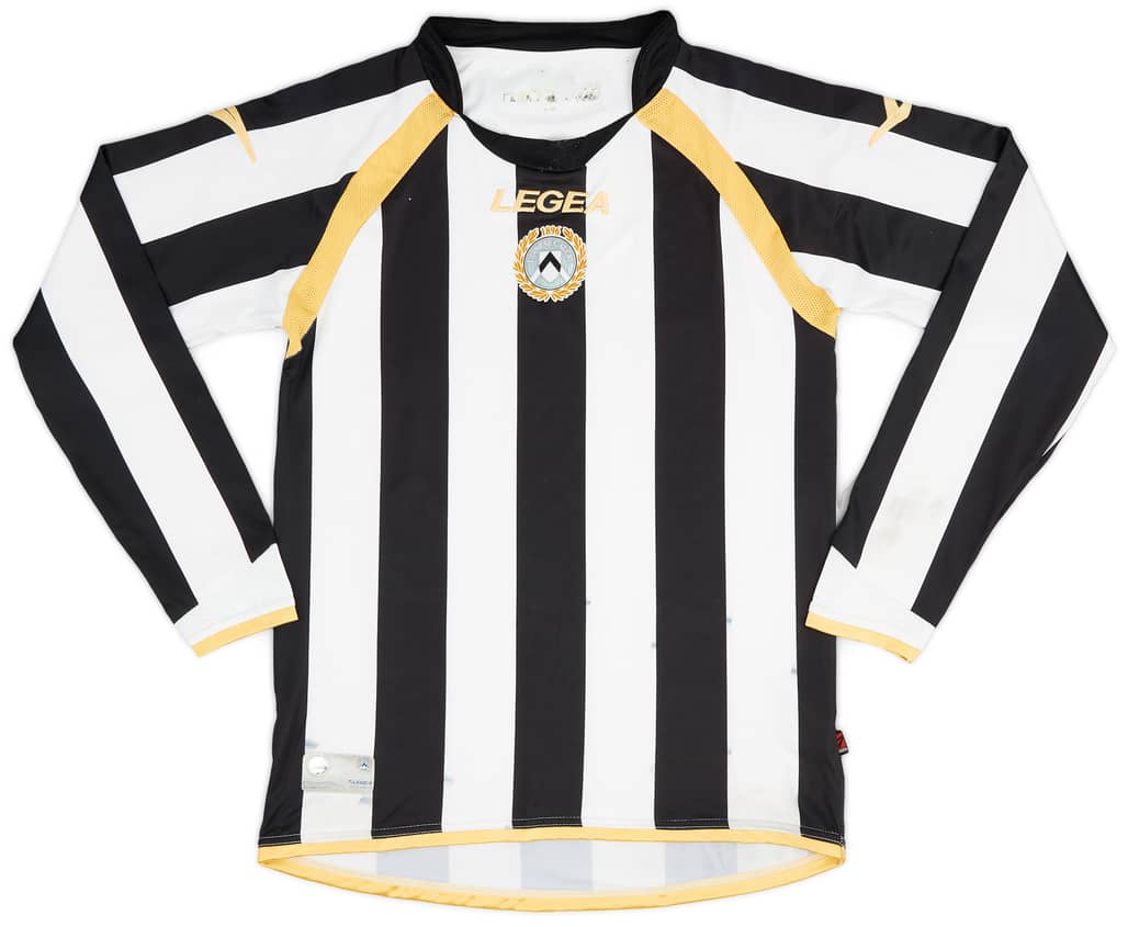 2010-11 Udinese Home L/S Shirt - 6/10 - (S)