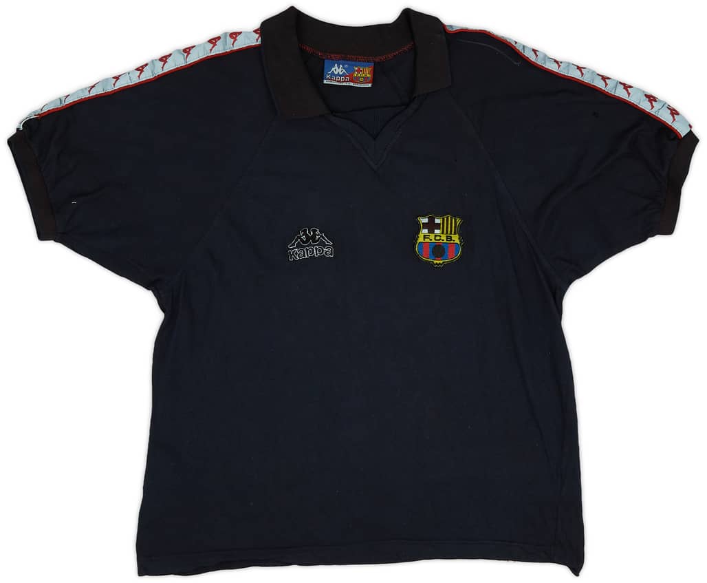 1993-94 Barcelona Kappa Training Shirt - 6/10 - (S)