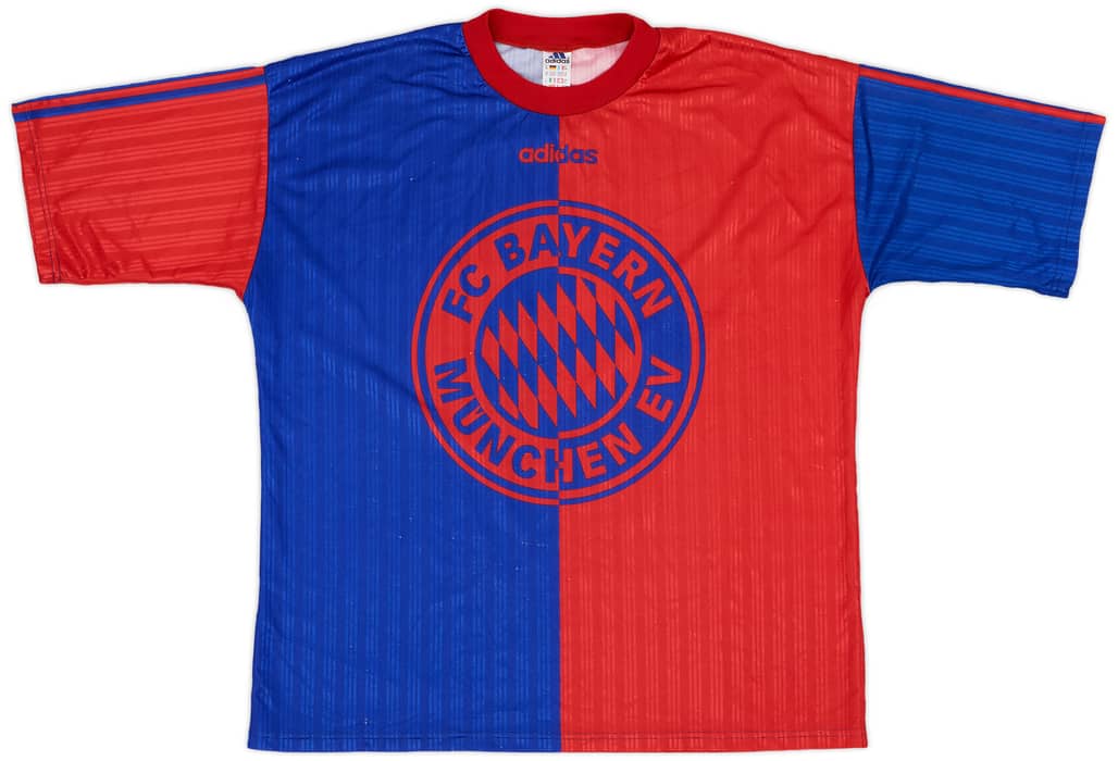 1995-96 Bayern Munich adidas Training Shirt - 8/10 - (XL)