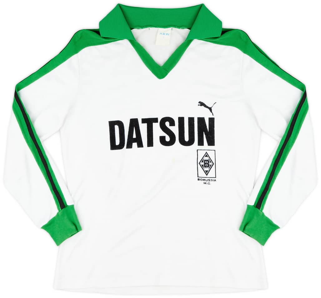 1980-83 Borussia Monchengladbach Home L/S Shirt - 7/10 - (M)
