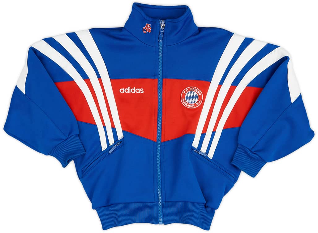 1995-96 Bayern Munich adidas Track Jacket - 8/10 - (S.Boys)