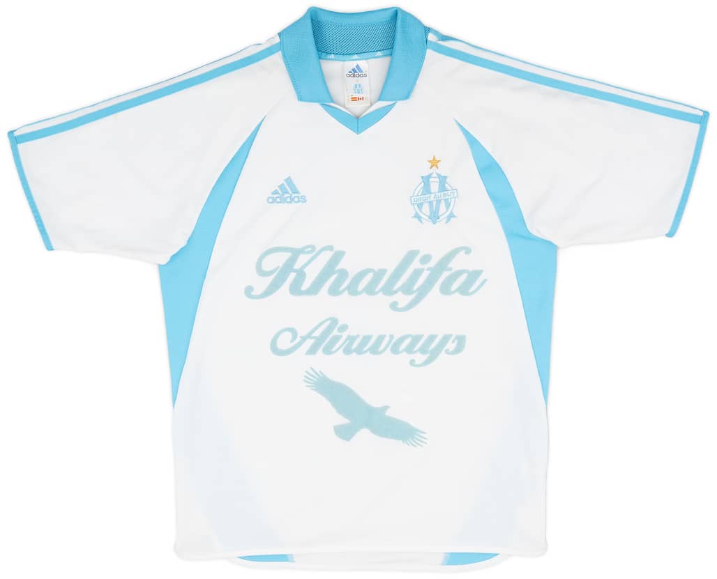 2001-02 Olympique Marseille Home Shirt - 6/10 - (S)