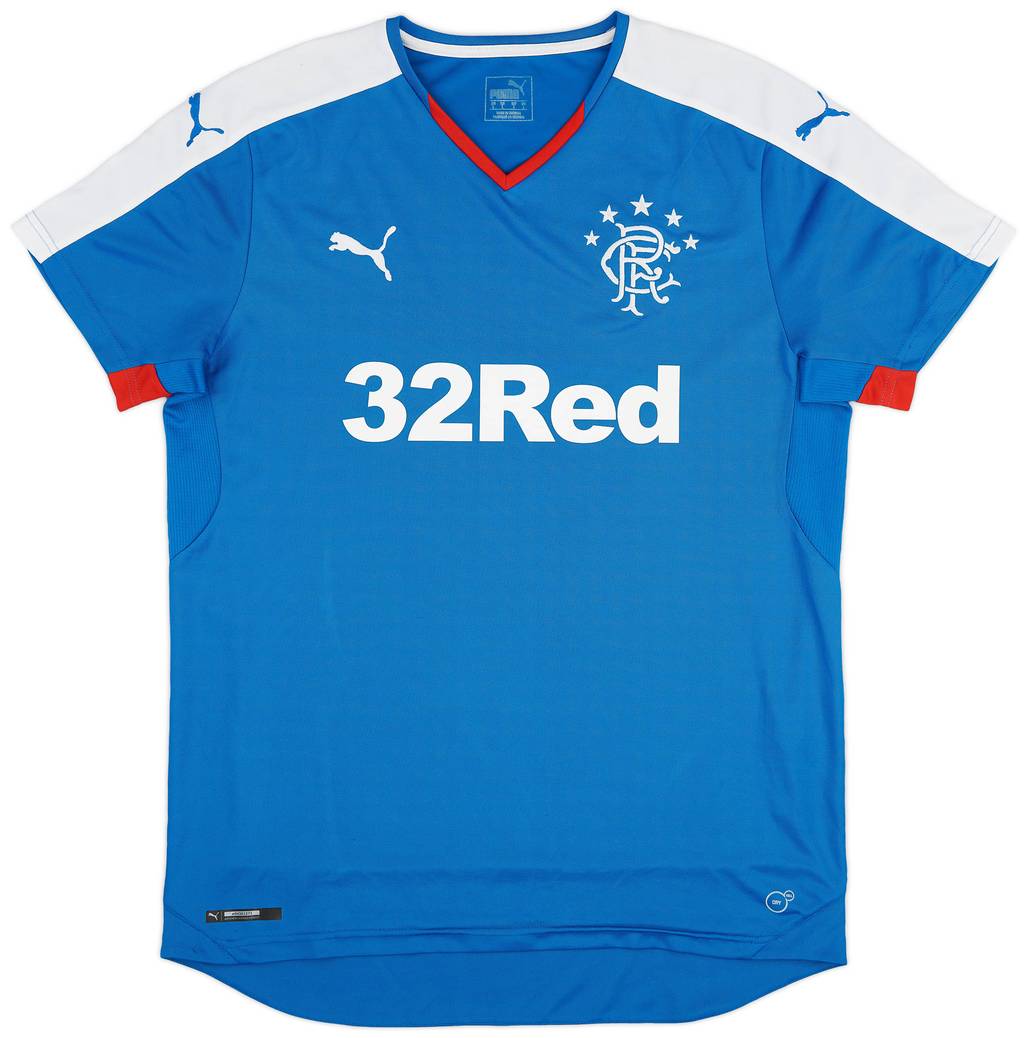2015-16 Rangers Home Shirt - 9/10 - (L)