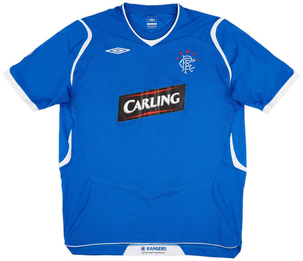 2008-09 Rangers Home Shirt - 6/10 - (XL)