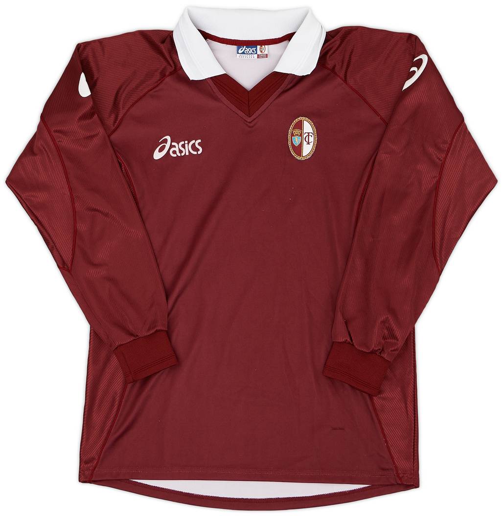 2001-02 Torino Home L/S Shirt - 8/10 - (M)
