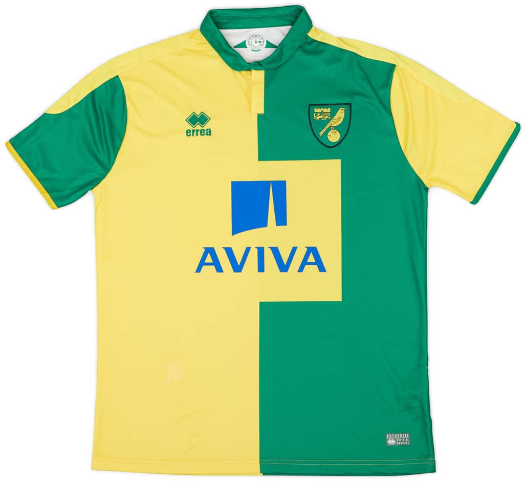2015-16 Norwich Home Shirt - 7/10 - (XXL)