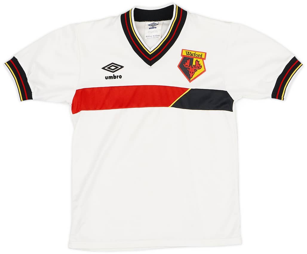 1985-88 Watford Away Shirt - 8/10 - (M.Boys)