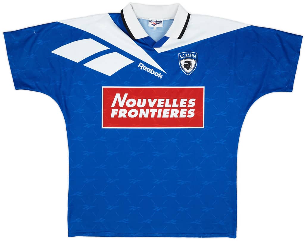 1995-96 Bastia Home Shirt - 8/10 - (XL)